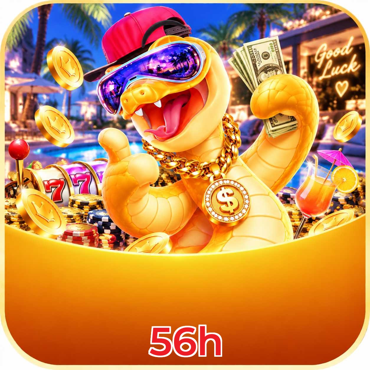 Catálogo de slots da 56h com RTP médio de 96,52%